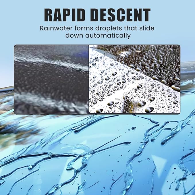 Fiopet Glass Oil Film Remover for Car Windows, 2026 New Oil Film Cleaning Brush, Windshield Remover Glass Cleaning Board for Car, Improve Windshield Clarity for Safe Driving (2)