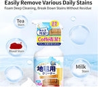 Carpets Triple Advanced Carpets Stain Remover Spray, Carpets Spot Remover，Stain & Odor Removers, Carpets Stains Removers For Old Sta/ins, Couches Cleaner For Fabric, Pets Odor Eliminator For Home (1)