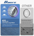 Bymore Fabric Shaver, Lint Shaver for Clothing Furniture Shaver, Sweater Defuzzer Pill Remover Shaver, Lint Remover for Clothing Fuzz-Dark Purple