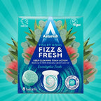 Astonish Foaming Eucalyptus Toilet Bowl Cleaner - Deep Cleaning Limescale, Calcium & Rust - No Bottle, Removes Hard Stains - Box of 8 Tablets