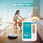 82 FL OZ/2.4 L Original Scented Floor Cleaning Solution Compatible with Dreame Cleaning Solution, Pet-friendly & No Residue, Floor Cleaner for All Robot Vacuum and Wireless Wet Dry Vacuum Cleaners