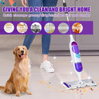 60 Count Power Mop Pads Refills for Swiffer PowerMop Multi-Surface Mopping Pad Disposable Replacement Mop Refill Pads Compatible with Swiffer PowerMop,Safe on All Finished Floors.