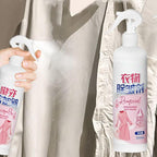Fabric wrinklle Release Spray – 300ml Clothing Static Guard | Portable Ironing Alternative and Anti wrinklle Mist for Shirts, Coats, Sweaters, Pants, Travel Bag, Dorm Room, Daily Laundry Care