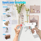 Cordless Hot Glue Gun with 20 Pcs Mini Glue Sticks, 20s Heating Fast Mini Glue Gun kit, 2600 mAh Rechargeable Battery, DIY, Crafts, Decorations, Home Repairs, White
