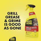Goo Gone Grill and Grate Cleaner - 24 Ounce - Cleans Cooking Grates and Racks
