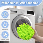 6 Pack Mop Head Replacement Compatiable with Ocedar EasyWring Mop,Mop Heads Refill for Easywring Spin Mop 1 Tank System - Microfiber Chenille, Easy to Replace,Deep Floor Cleaning and Machine Washable