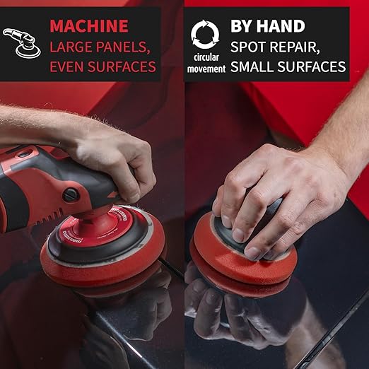 menzerna Cut Force Pro Car Polish 32 oz I Premium Polish with Heavy Cut and high Gloss Finish I Buffing & Polishing Compound for Car Maintenance I for Scratches & Sanding Marks I Car Body Repair