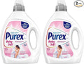 Purex Baby Laundry Detergent Liquid,Ultra Concentrated,82.5 fl oz,165 Loads,Hypoallergenic,Dye Free,Gentle on Skin,(Pack of 2)