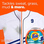Tide Power Pods Sport Laundry Detergent Pacs, 18 Count, Advanced Sweat + Stain Fighter