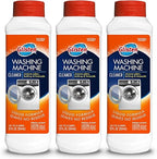 Glisten Washer Magic Washing Machine Cleaner and Deodorizer, 3 Bottles, Multicolor