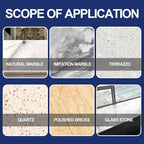 Marble Polishing Paste – Surface Repair Compound for Countertops, Showers & Floors – Scratch & Dullness Remover, Restores Shine on Quartz, Travertine & Natural Stone – 2.2LB
