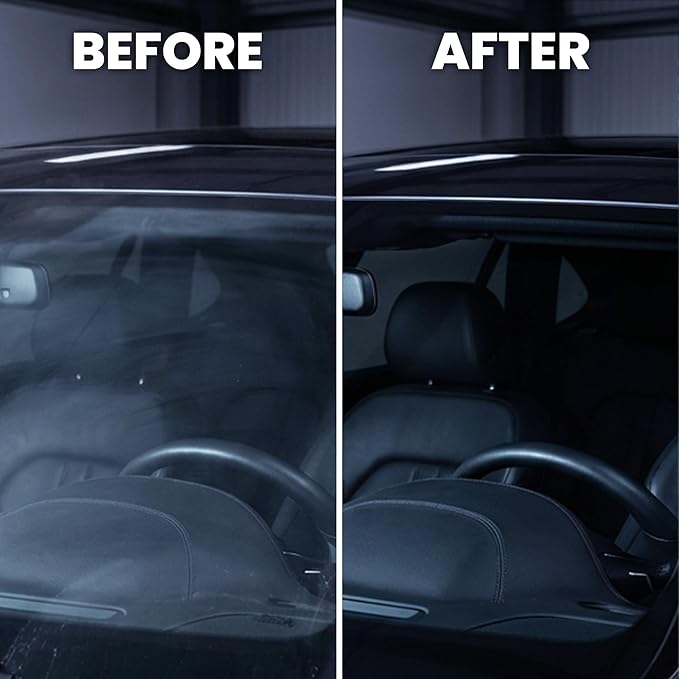 LANE'S Concentrated Auto Glass Cleaner | Tint-Safe Car Windshield, Window Cleaner | Removes Automotive Smoke Film, Fingerprints, & Smudges | Streak-Free, Safe for All Glasses | 16oz, 2 Pack