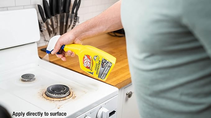 Goof Off Power Cleaner and Degreaser for Mechanics– 32 oz. Trigger Spray Bottle