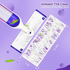 54 Count Disposable Power Mop Pads Refills Compatible with swiffer PowerMop, PowerMop Wet Pads Rifill Cooperate with Swiffer Mop Refill Liquid Extra Absorbent, Traps Dust & Hair