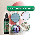 Fabric Stiffener Spray, 120ml Starch Stiffen Quick Fabric Spray for Stiffening with Easy Application for Lace, Wool, Clothes, Felt, Crochet, Holiday Decoration