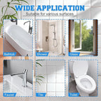 ZenyCblu Bathroom Descaler Foam Cleaner, 2025 New Bathroom Descaler, Bathtub Cleaner,Stubborn Stains Cleaner,All Purpose Bathroom Cleaner Foam Spray for Home Kitchen(2pcs)