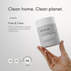 Dirty Labs | Dishwasher Detergent and Booster | Scent Free | 96 Loads (2 lbs) | Ultra Clean, Spot Free, Quick Wash Optimized | Hyper Concentrated