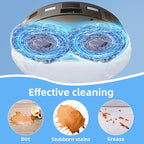 1000 ml Floor Cleaning Solution for Roborock Qrevo / QV 35A / QV 35S / Saros 10 / Saros 10R / Saros Z70 / S8 / S7 / Q10 / Q8 / Q7 / Q5 Pro / F25 Series Vacuum Robot, Vacuum Cleaner Detergent Refill