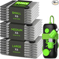Vacuum Bags for Travel - USB Electric Pump, 18 Pack Carry-on Size Vacuum Seal Bags for Clothing - Space Saver Vacuum Storage Bags for Luggage, Travel Essentials.