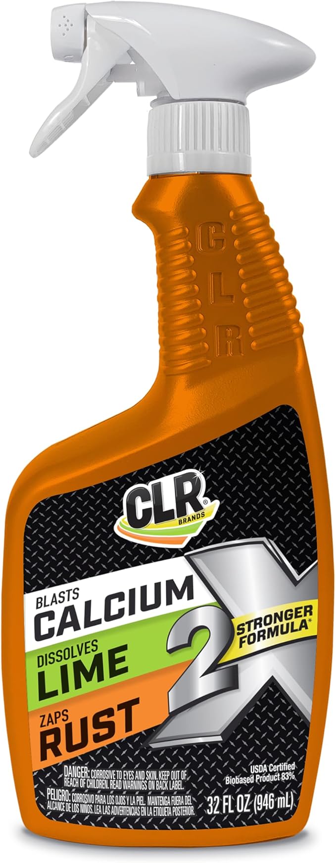 CLR Brands 2X Calcium Lime and Rust Remover - 32 oz Trigger