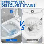 120 Count Toilet Wand Refills for Clorox, Disposable Head Compatible with Clorox ToiletWand Cleaning System, Upgrade Fiber Bowl Cleaner Brush for Closestool Cleaning.（not included brush rod）