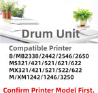 56F0Z00 56F0Z0E 56F0ZA0 Remanufactured Imaging Unit Drum Unit Compatible with Lexmark MS321 MS421 MS521 MS621 MS622 MX321 MX421 MX521 MX522 MX622 Printer (56F0Z00-1Pack)