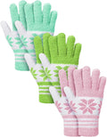 Patelai 3 Pairs Microfiber Plant Dusting Gloves Leaf Cleaning Gloves for Indoor Plants, Blinds, Furniture, House (Gray,Orange,Brown,Small)