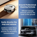 1L Floor Cleaner,Compatible with ECOVACS DEEBOT T30S COMBO / T30S / X2 COMBO / X2 OMNI / T20 OMNI / X1 OMNI / X1 TURBO / T10 OMNI / X9 Pro OMNI,Deep Cleans for Multiple Hard Floors.(1 bottle)