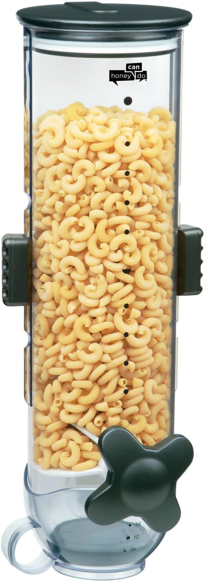 Zevro KCH-06138 Indispensable SmartSpace Wall-Mounted 13-Ounce Dry-Food Dispenser