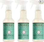 MRS. MEYER'S CLEAN DAY Multi-Surface Everyday Cleaner, Basil Scent, 16 Fl Oz Bottle - 3 Pack