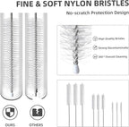 9-Piece Straw Cleaner Brush Kit - for Stanley Mug 40, 30, 20 oz, (3-Size) Extra Long Pipe Cleaners, Straw Cleaning Brush for Tumbler, Sippy Cup, Bottle and Tube