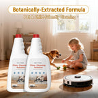 Floor Cleaning Solution Compatible with Roborock (Q5/Q7/Q8/Q10/S7/S8/Saros 10R/F25/Qrevo Series) , All Robot Vacuums & Cordless Wet Dry Vacuum with Mopping, 5 Bottle Original Floor Cleaner Refill