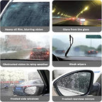 Q4 Glass Cleaner,Ogas Glass Emulsion,Glass Emulsion Cleaner-Professional Windshield Purification Paste for Car & Home-Deep Cleaning for Stubborn Water Spots,Grease,and Dust (2pc)