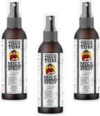 Tougher Than Tom Mouse Repellent Spray – 3 Pack - 8 fl oz Premium Cinnamon and Peppermint Oil Spray for Rodents – Effective Mouse Repellent Indoor Spray – Mice Deterrent Spray – All-Natural Formula