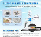 Drain Foam Cleaner, Drain Cleaner Foam, Powerful Sink And Drain Cleaner Foam, Liquid Hair Drain Clog Remover For Kitchen Drain, Sinks, Tubs (2 PCS)
