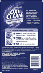 OxiClean On The Go Stain Remover Pen for Clothes, Portable Instant Travel Size Stick, Safe Cloth Stain Remover for Makeup Food and Drink, Stain Pen for Clothes, Pack of 3