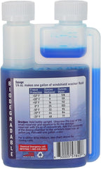 Windshield Washer Fluid Concentrate, 1 Bottle Makes 32 Gallons, 1/4 oz. Makes 1 Gallon 100% Biodegradable