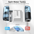 Carpet Cleaner Machine Upholstery - 450W Shampooer Portable for Couch Rug Sofa Car Seat Furniture Fabric Wet Vacuum Spot Handheld Small Mini Car Water Aspiradora de Agua Deep Extractor Washer