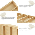 Cabilock Sunglasses Storage Organizer Tray with 4 Compartments Eyewear Holder Display Stand for Home and Office Eyeglasses Storage Case