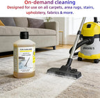 RM519 Sofa, Bed Sheet, Curtain, Fabric, 1L Carpet Cleaner. Compatible With Kärcher Puzzi 8/1, 10/1 SE BRC Series. All Upright And Compact Deep Carpet Cleaners(1 PCS)