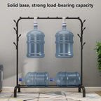 Wardrobe Closet, Portable Clothing Rack for Hanging Clothes,Clothing Storage Shelf,with Storage Shelves,for Cloakroom Bedroom, Design Good Load Bearing Non-Slip Corrosion Resistant Black