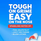 Windex Fast Shine Foam Glass Cleaner Supplies, No-Drip Window & Mirror Aerosol Spray, Streak-Free, Removes Fingerprints, Dust, Dirt & Smoke Film, Grapefruit Scent, 19 oz (Pack of 2)