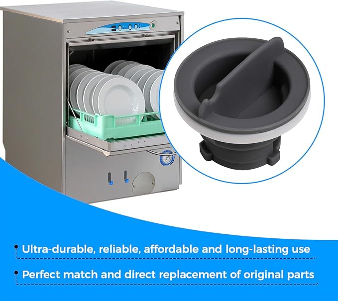 Dishwasher Rinse Aid Cap Replacement 8564929 for Whirlpool Kenmore KitchenAid Jenn-Air Dishwashers Replaces PS982160 AP3866312