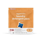 Amazon Basics Laundry Detergent Pacs, Fresh Scent, HE Compatible, Dissolves in Cold Water, Easy to Use, 120 Count (Previously Solimo)