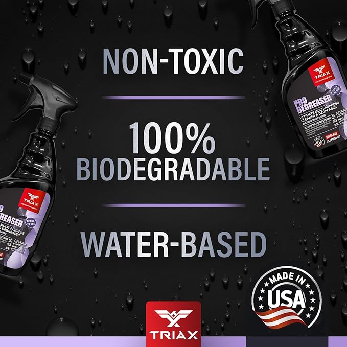 Triax Pro Degreaser and Cleaner, Multi-Purpose, Heavy Duty (1 Gallon)