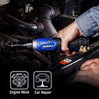 ACDelco ARW1209-P2 G12 Series 12V Li-ion Cordless 3/8” 45 ft-lbs. Ratchet Wrench Tool Kit with 2 Batteries