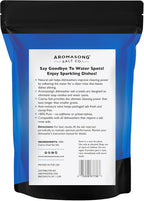 Aromasong Dishwasher Salt 5 LB - 100% Natural Water Softening Agent Compatible with Bosch, Miele, Whirlpool, Thermador and More... For Cleaner Dishes & Washer Reactivation (packaging may vary)
