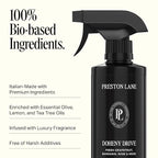 Preston Lane Luxury All-Purpose Cleaner, Doheny Drive Scent | Bio-Based Multi-Surface Spray | Streak-Free Finish, Lifts Dirt, Smudges & Grease | Vegan & Cruelty-Free