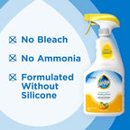 Pledge pH-Balanced Multisurface Cleaner Spray for Everyday Care, Fresh Citrus Scent, 25oz (Pack of 3)