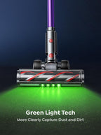 INTETURE Cordless Vacuum Cleaner, 600W 50KPA 65 Mins Vacuum Cleaners for Home, Anti-Tangle Stick Vacuum with Touch Screen, Wall Mount Charging, Upgraded Vacuum Cordless for Pet Hair/Carpet/Floors